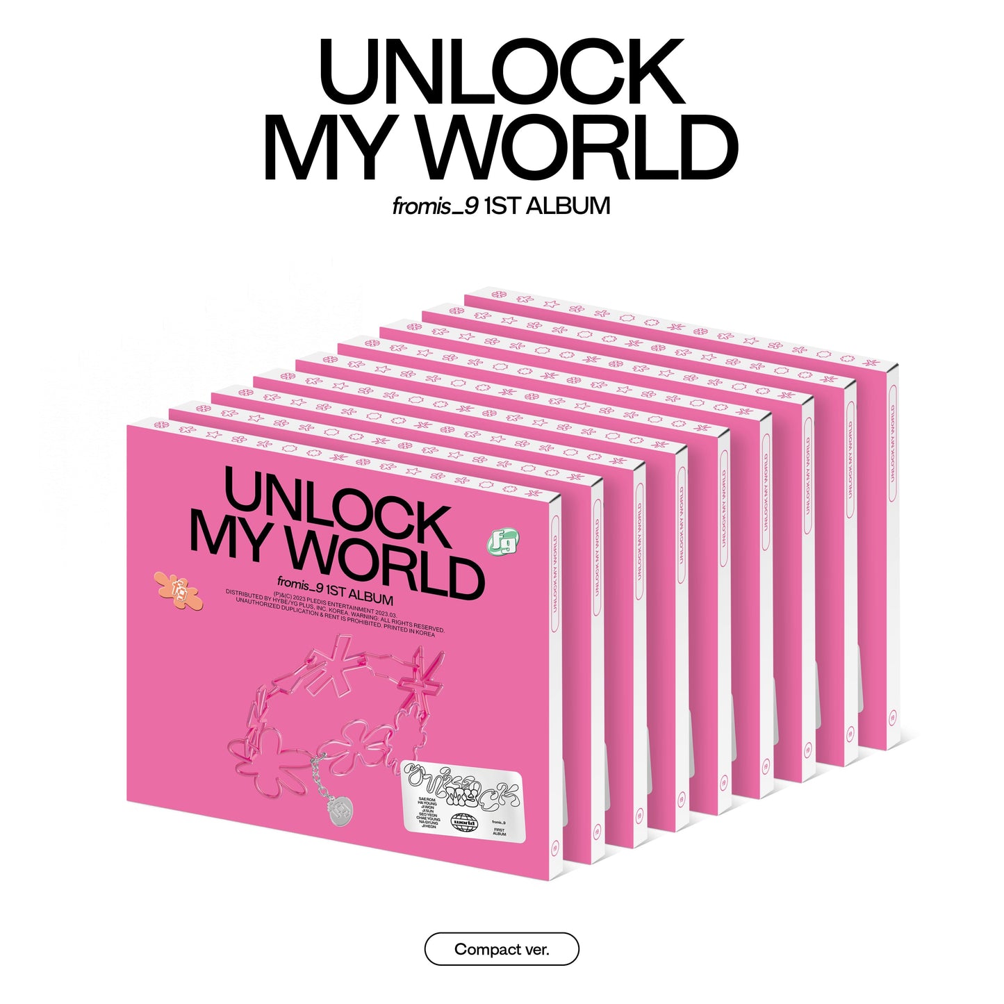 fromis_9 Album Vol. 1 - Unlock My World (Compact Ver.) (Random)