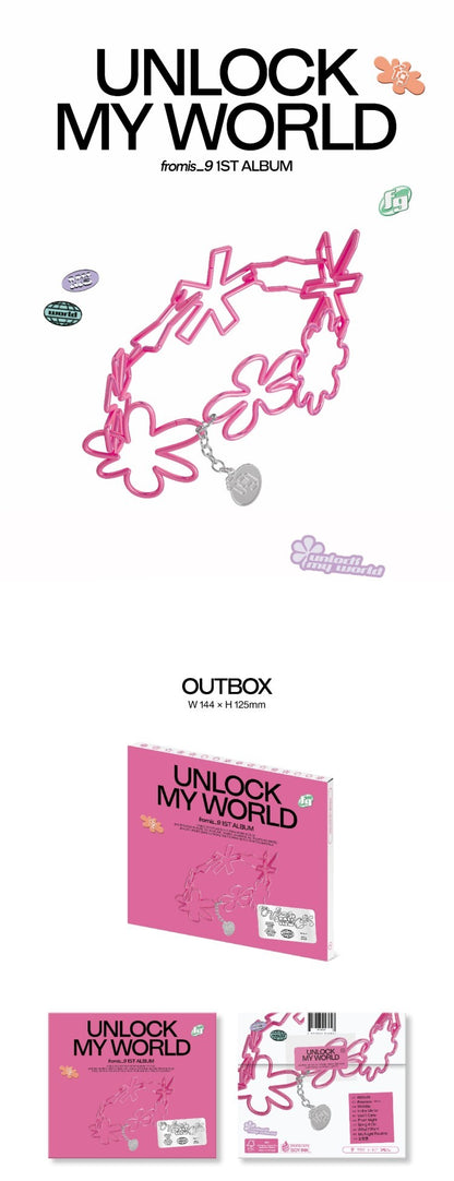 fromis_9 Album Vol. 1 - Unlock My World (Compact Ver.) (Random)