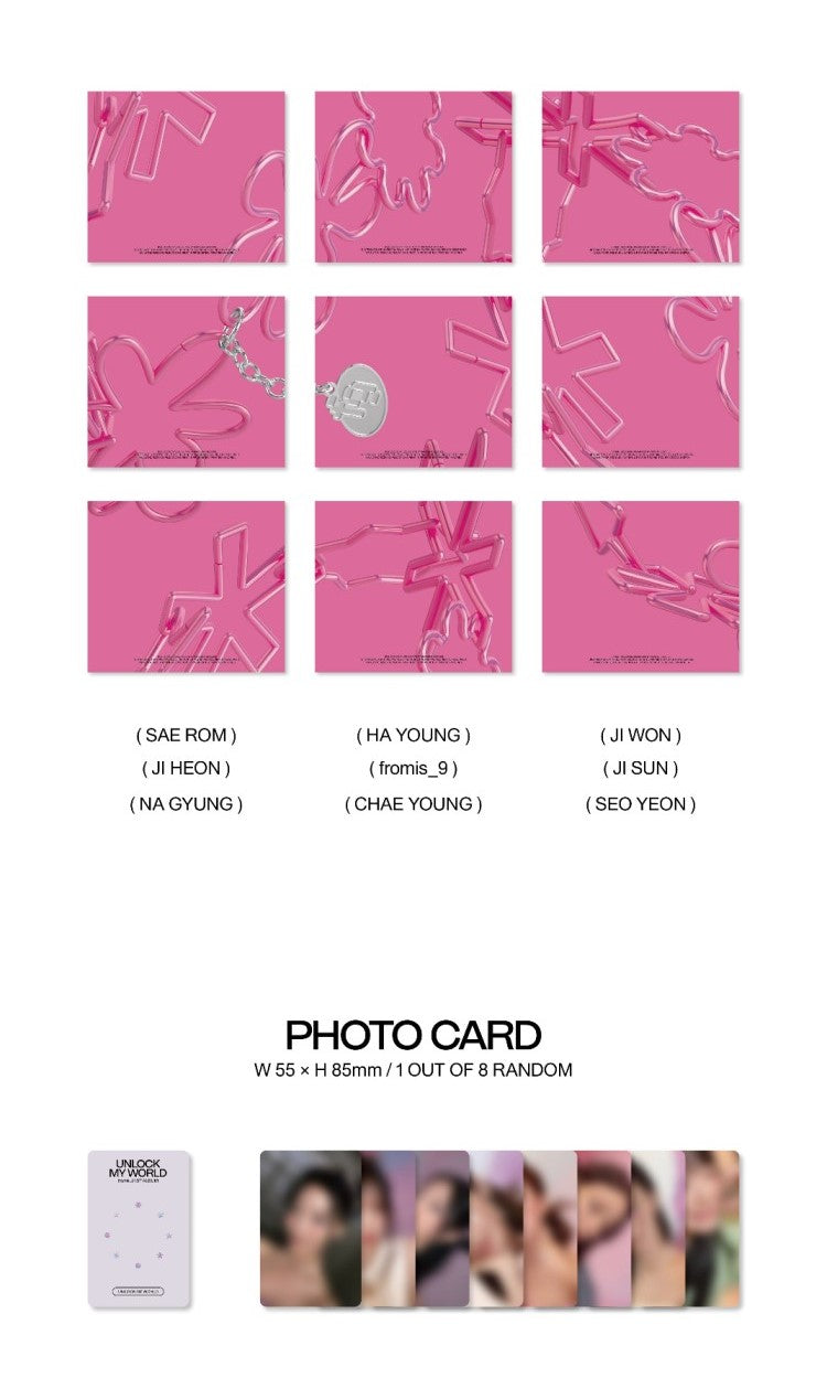 fromis_9 Album Vol. 1 - Unlock My World (Compact Ver.) (Random)