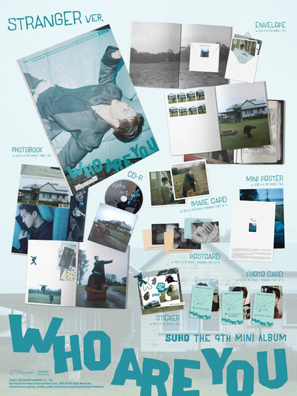 SUHO (EXO) The 4th Mini Album - Who Are You (Stranger Ver.)