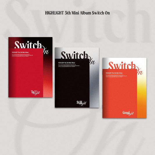 Highlight 5th Mini Album – Switch On (Random)