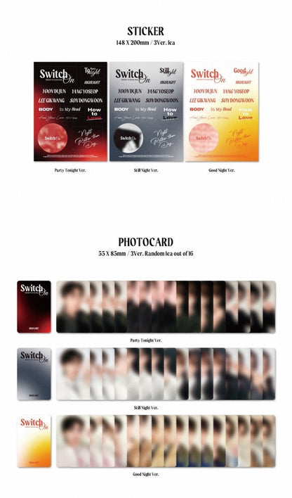 Highlight 5th Mini Album – Switch On (Random)