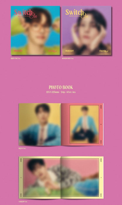 Highlight 5th Mini Album – Switch On (Digipack Ver.) (Random)