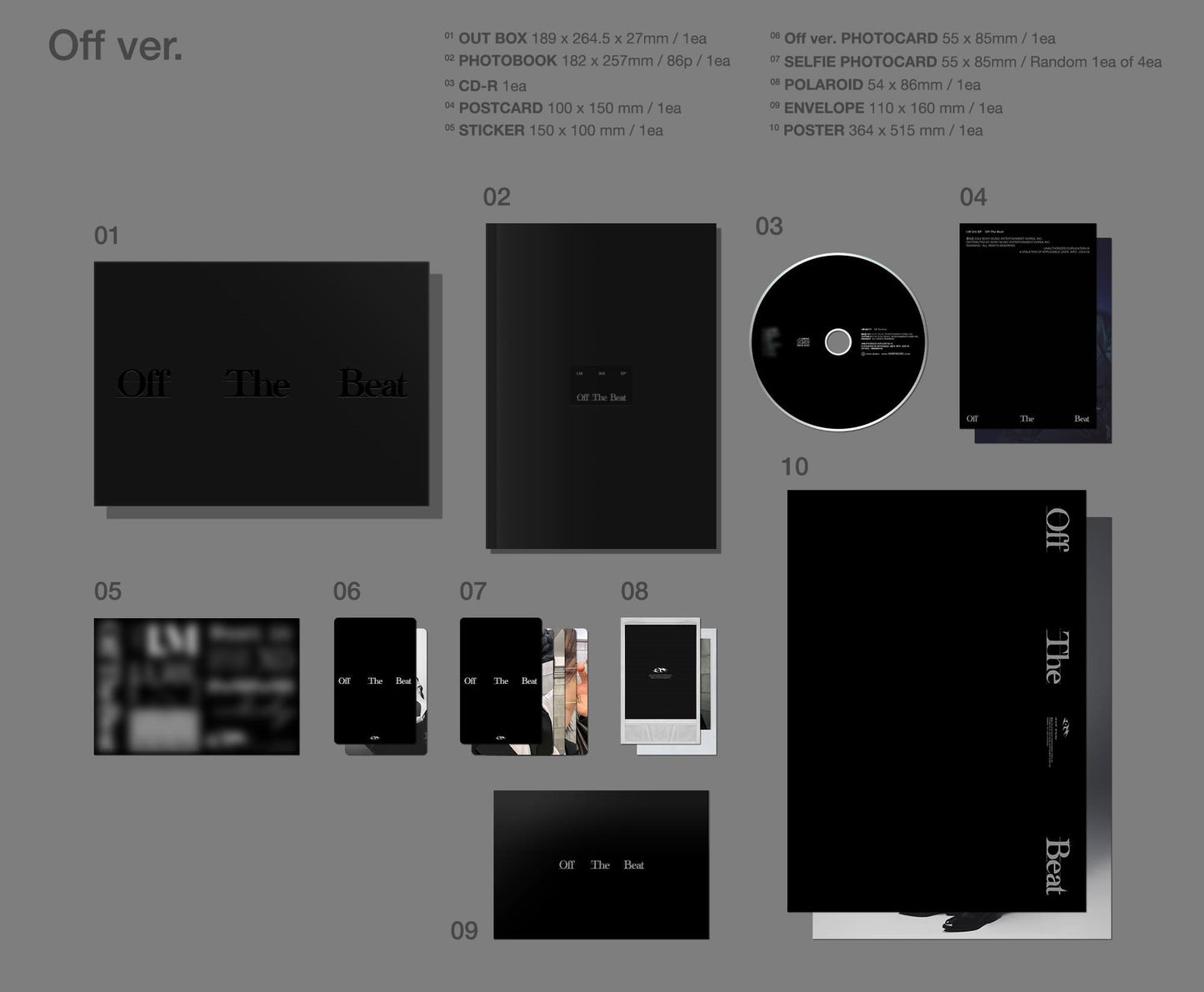 I.M – Off The Beat (Photobook Ver.)