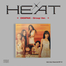 Load image into Gallery viewer, PRE-ORDER: (G)I-DLE Special EP 01 - HEAT (DIGIPAK - Group Ver.)
