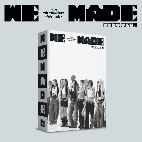 i-dle 9th Mini Album - We made (Mono Ver.)