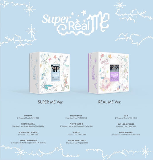 ILLIT – 1st Mini Album SUPER REAL ME (Random)