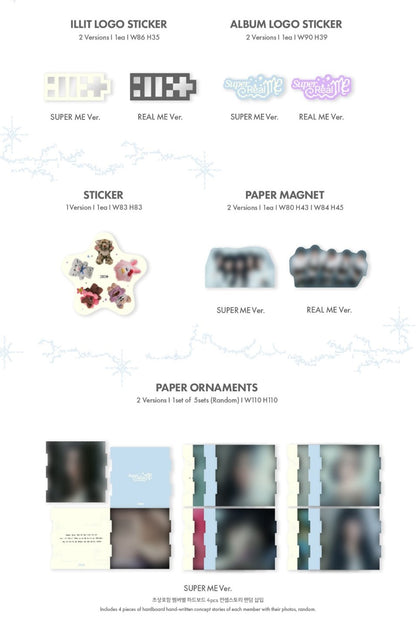 ILLIT – 1st Mini Album SUPER REAL ME (Random)