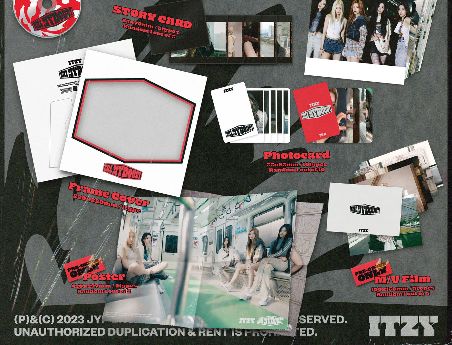 ITZY - KILL MY DOUBT (BET ON ME Ver.) Special Edition (Random)