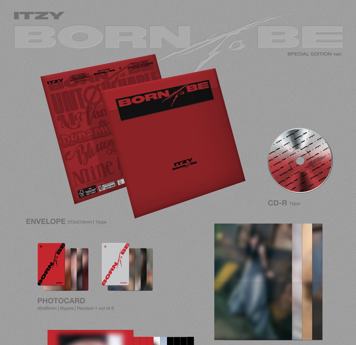 ITZY – BORN TO BE (SPECIAL EDITION) (UNTOUCHABLE Ver.)