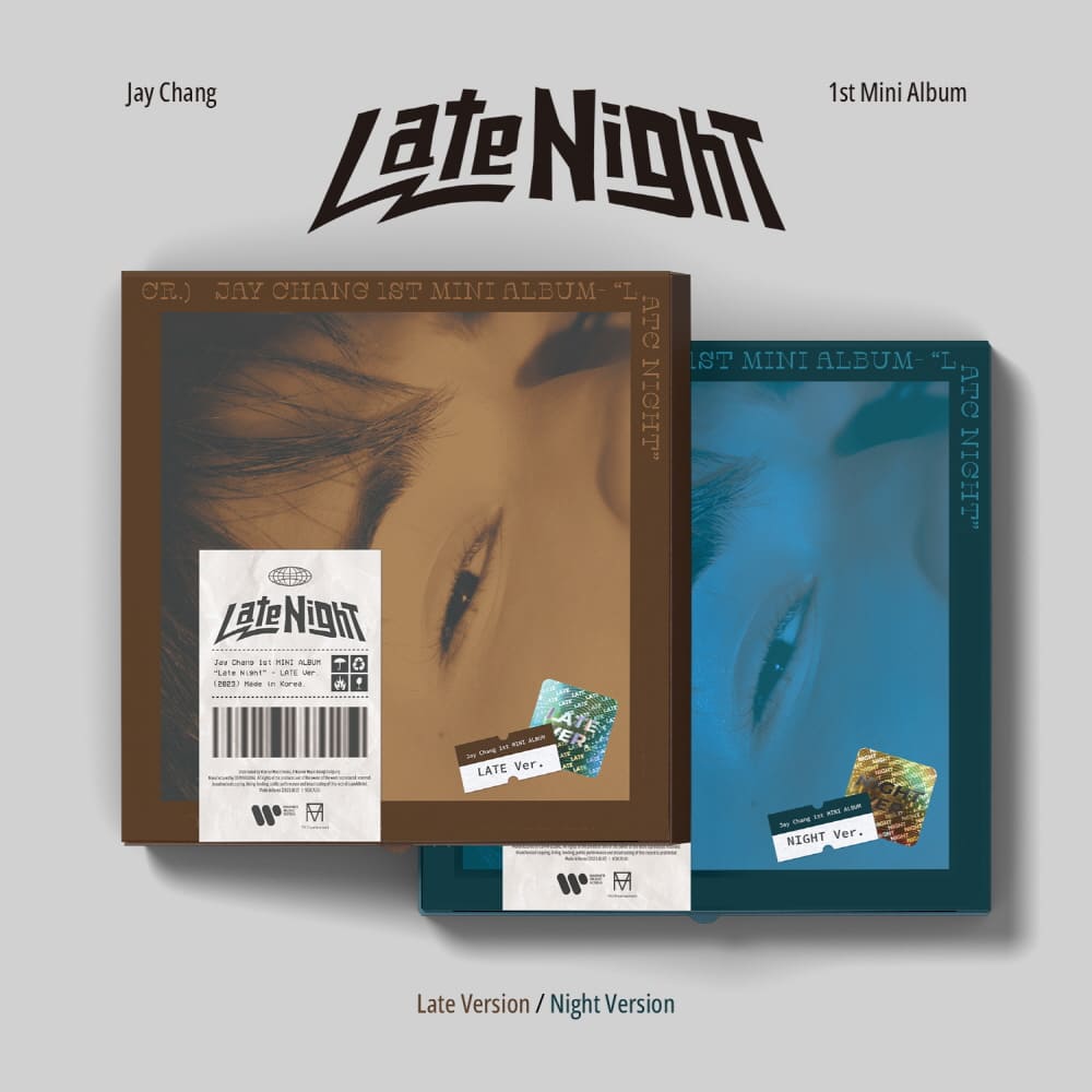 Jay Chang 1st Mini Album – Late Night (Random)
