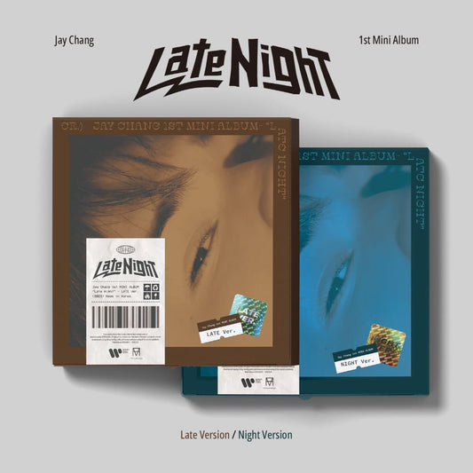 Jay Chang 1st Mini Album – Late Night (Random)