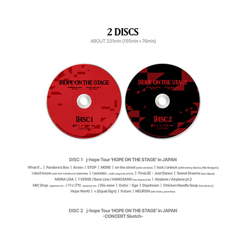 J-Hope Tour 'HOPE ON THE STAGE' in JAPAN Blu-ray