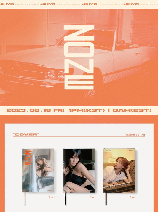 JIHYO (Twice) Mini Album Vol. 1 - ZONE (Random)