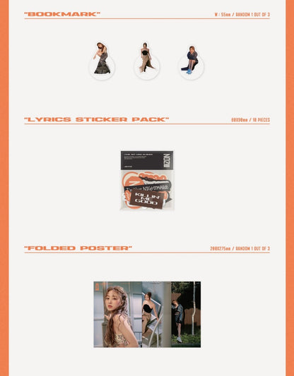 JIHYO (Twice) Mini Album Vol. 1 - ZONE (Random)