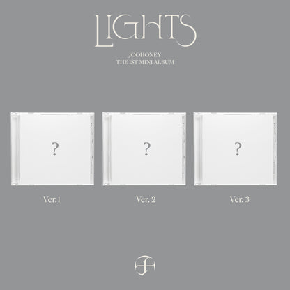 JOOHONEY Mini Album Vol. 1 - LIGHTS (Jewel Ver.) (Random)