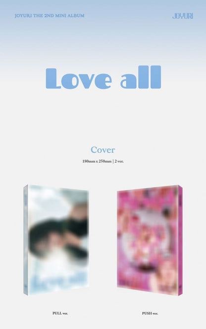 JO YURI Mini Album Vol. 2 - LOVE ALL (Random)