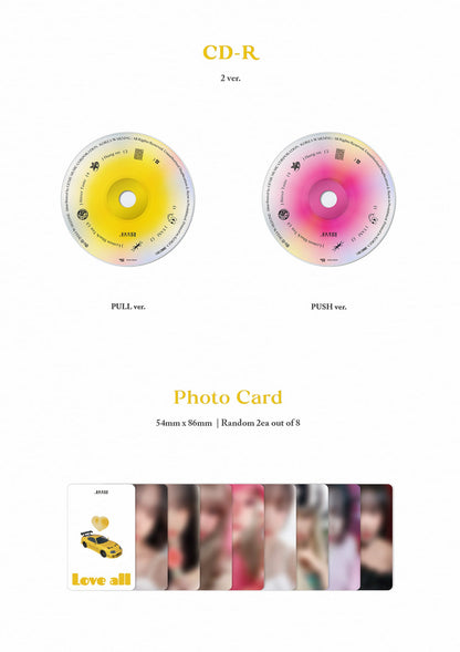 JO YURI Mini Album Vol. 2 - LOVE ALL (Jewel Ver.) (Random)