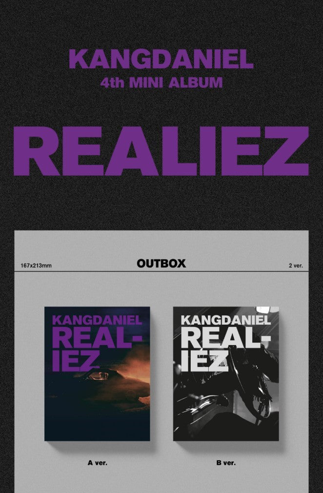 KANG DANIEL Mini Album Vol. 4 - REALIEZ (Random)