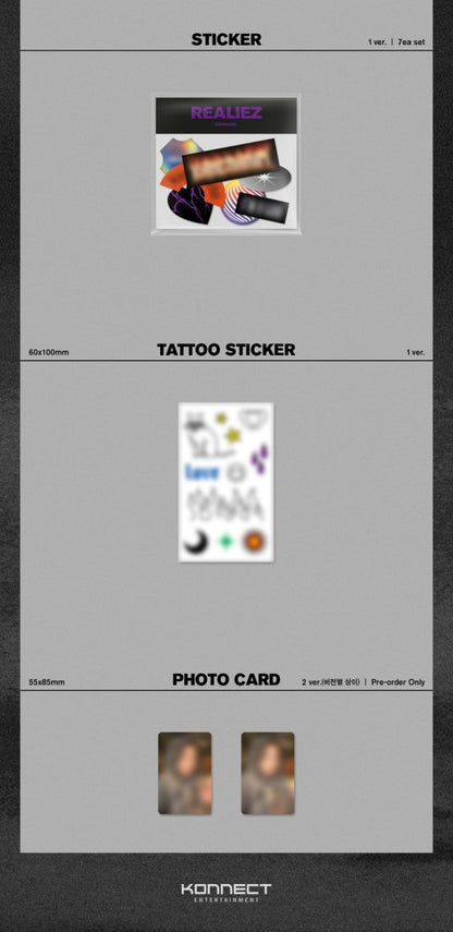 KANG DANIEL Mini Album Vol. 4 - REALIEZ (Random)