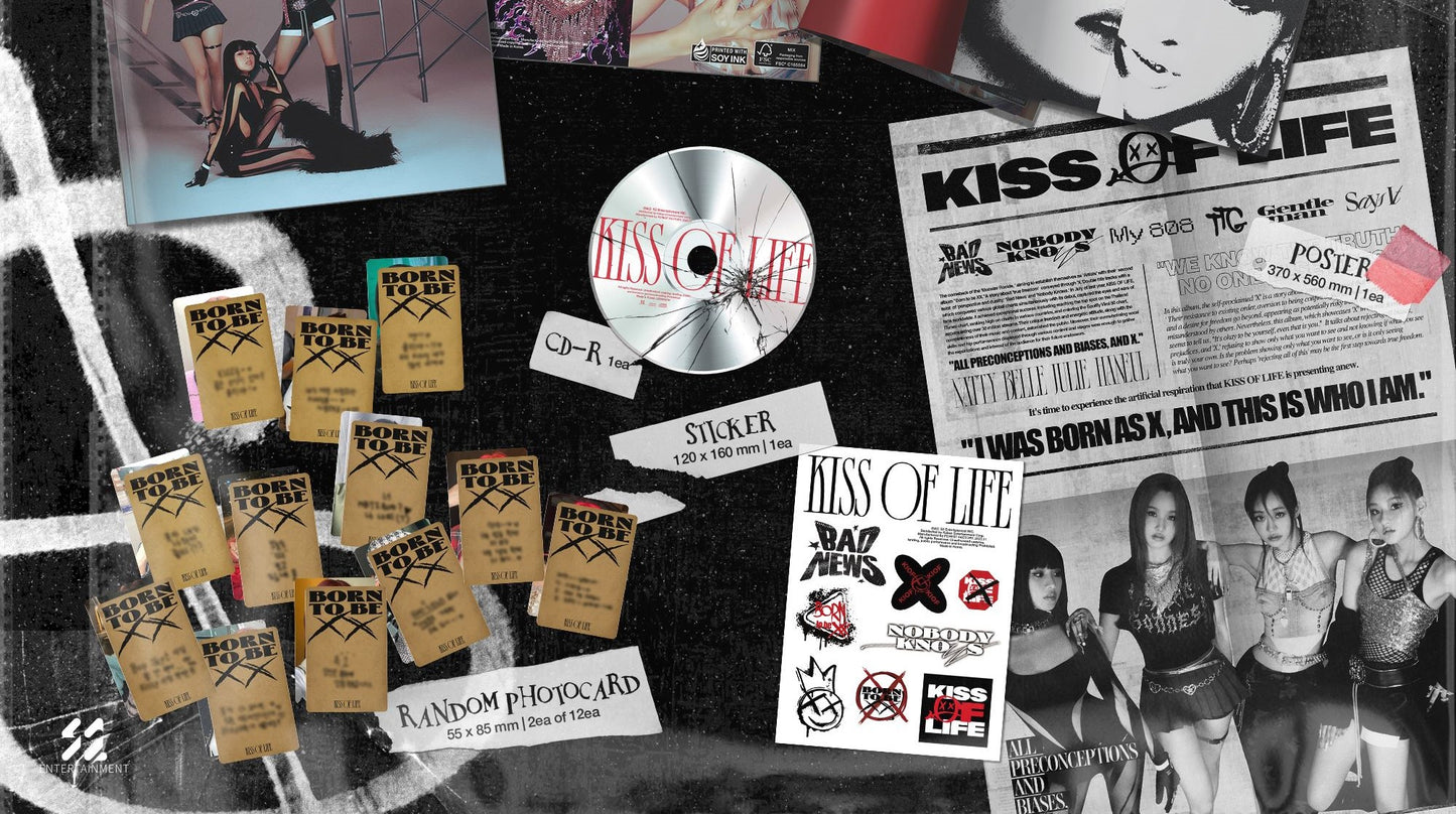 KISS OF LIFE Mini Album Vol. 2 – Born to be XX (Random)