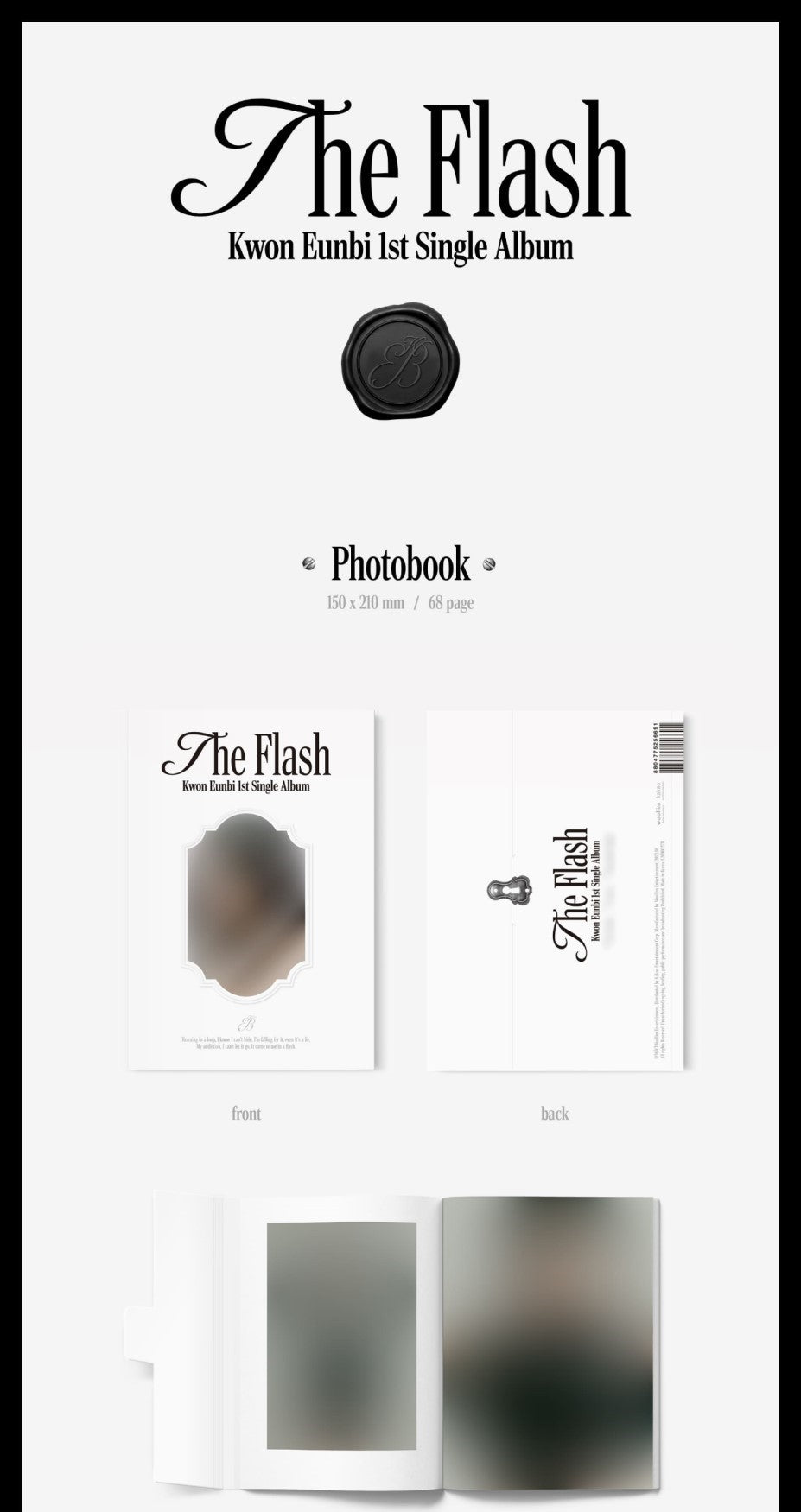 KWON EUN BI Single Album Vol. 1 - The Flash