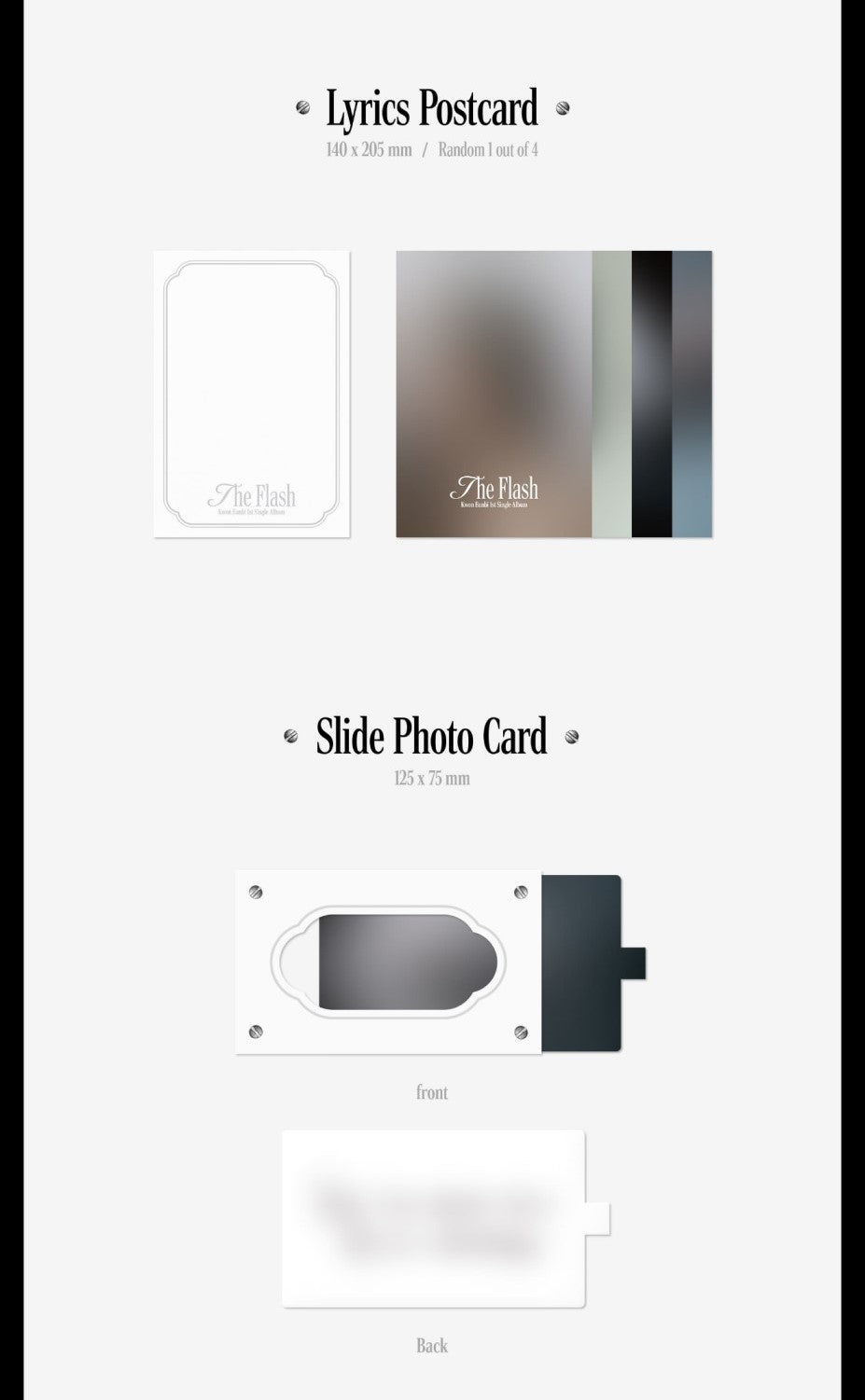 KWON EUN BI Single Album Vol. 1 - The Flash