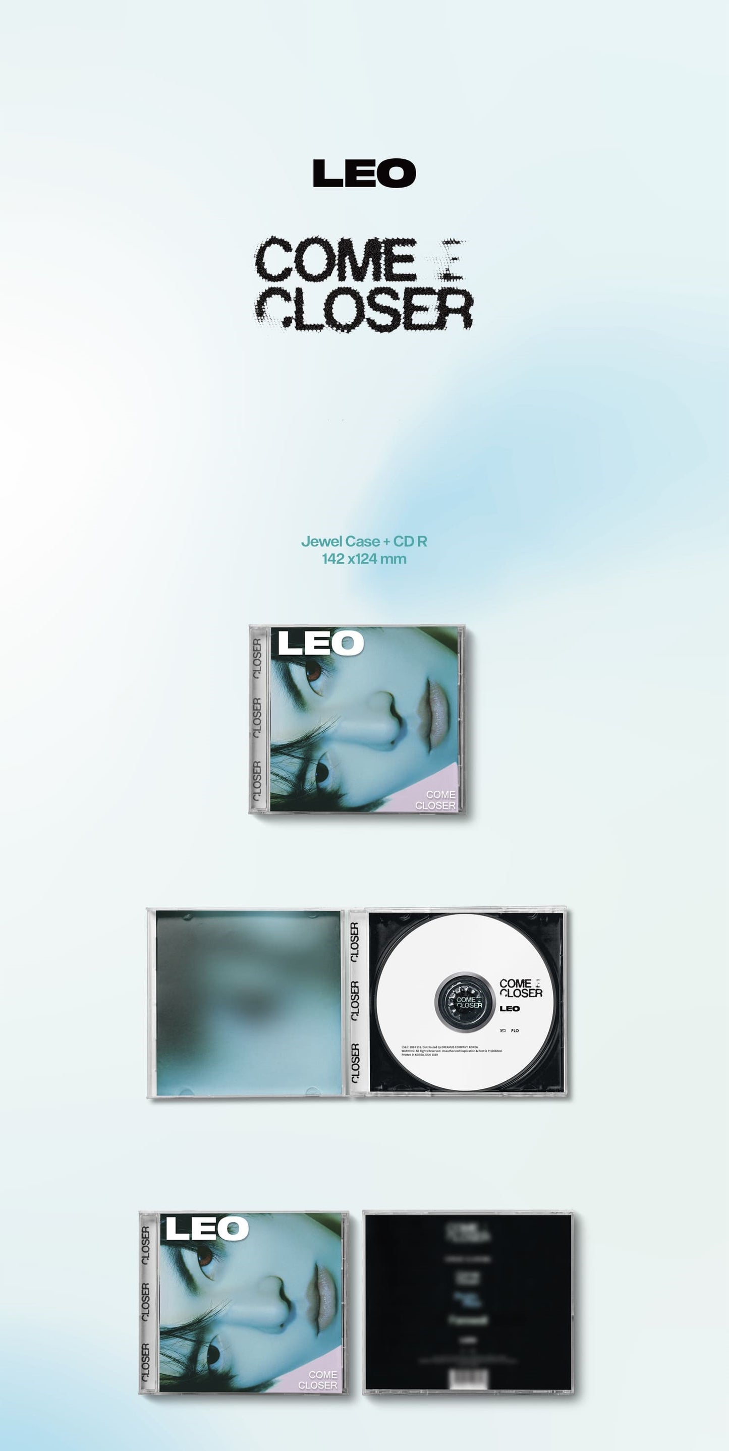 LEO EP Album – COME CLOSER