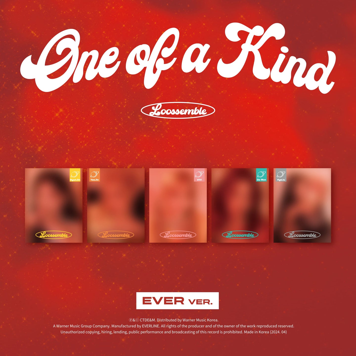 Loossemble 2nd Mini Album – One of a Kind (EVER MUISC ALBUM) (Random)