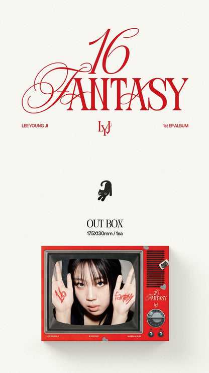 LEE YOUNG JI 1st EP ALBUM – 16 FANTASY (PHOTOBOOK Ver.)