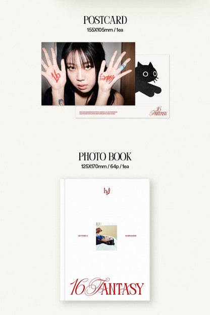 LEE YOUNG JI 1st EP ALBUM – 16 FANTASY (PHOTOBOOK Ver.)