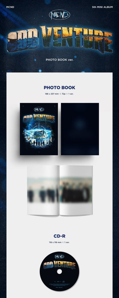 MCND Mini Album Vol. 5 – ODD-VENTURE (PHOTO BOOK Ver.)