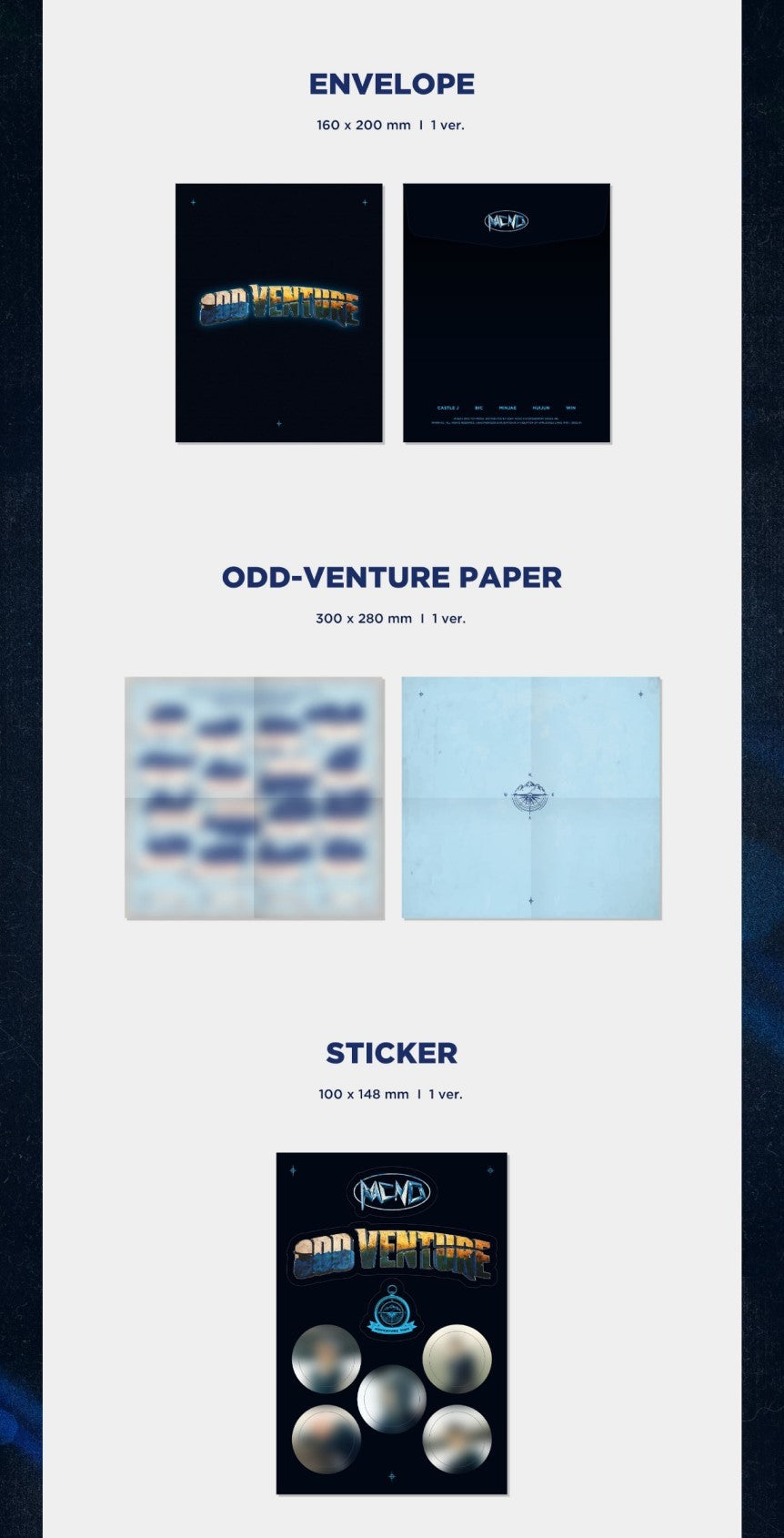 MCND Mini Album Vol. 5 – ODD-VENTURE (PHOTO BOOK Ver.)