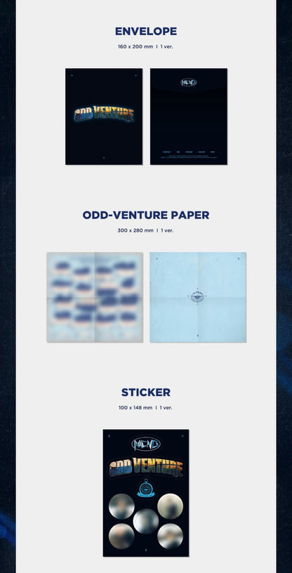 MCND Mini Album Vol. 5 – ODD-VENTURE (PHOTO BOOK Ver.)