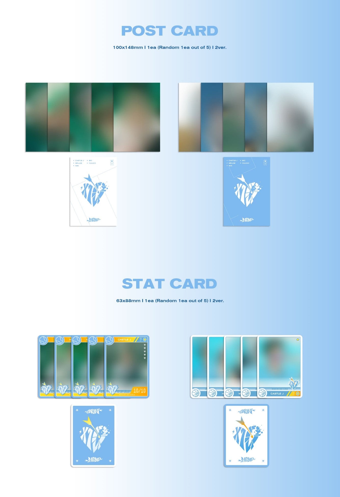 MCND 6th MINI ALBUM – X10 (Random)