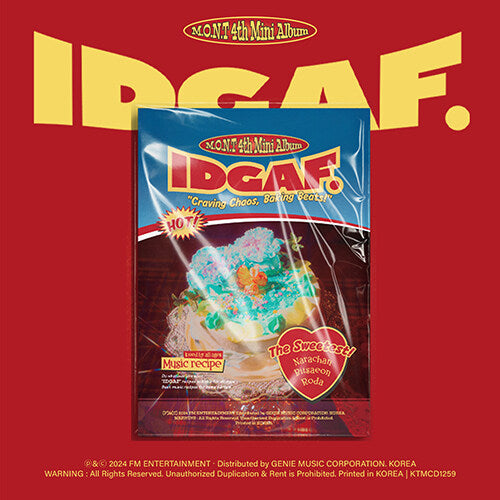 PRE-ORDER: M.O.N.T 4th Mini Album – IDGAF