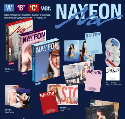 NAYEON THE 2nd MINI ALBUM – NA (Random)