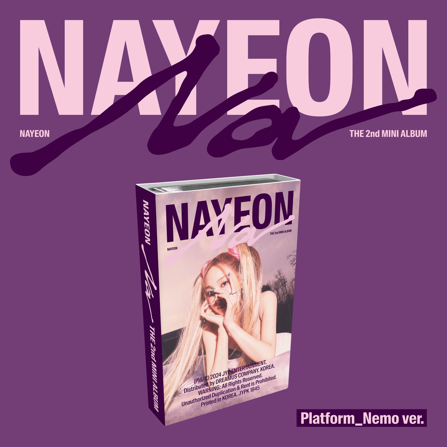 NAYEON THE 2nd MINI ALBUM – NA (Platform_Nemo Ver.)