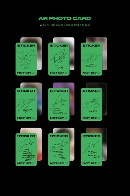 NCT 127 Album Vol. 3 - Sticker (Jewel Case Ver.)