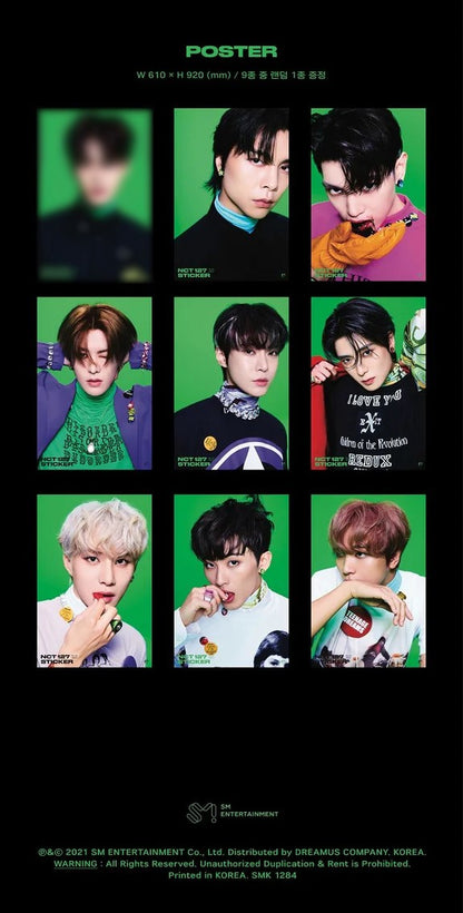 NCT 127 Album Vol. 3 - Sticker (Jewel Case Ver.)
