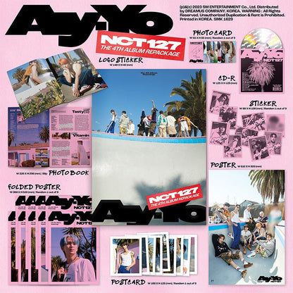 NCT 127 Album Vol. 4 (Repackage) - Ay-Yo (A Ver.)