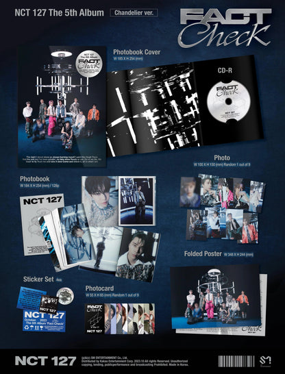 NCT 127 Album Vol. 5 – Fact Check (Chandelier Ver.)
