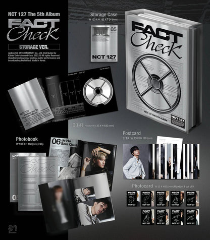 NCT 127 Album Vol. 5 – Fact Check (Storage Ver.)