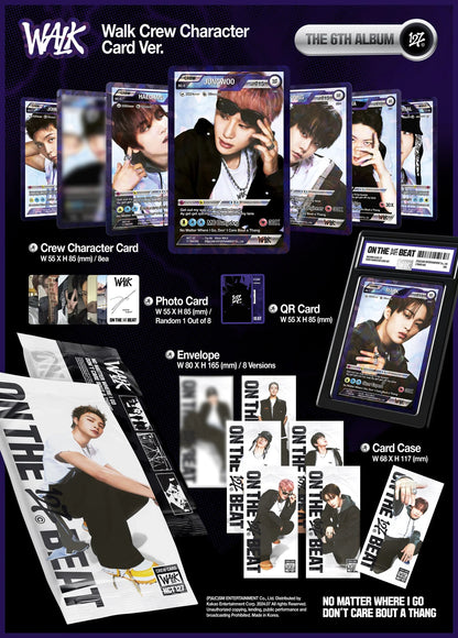 [PRE-OWNED] NCT 127 The 6th Album – WALK (Walk Crew Character Card Ver.) (Smart Album)