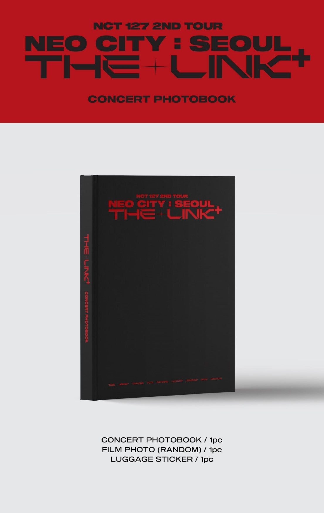 NCT 127 - 2ND TOUR 'NEO CITY : SEOUL - THE LINK+' CONCERT PHOTOBOOK