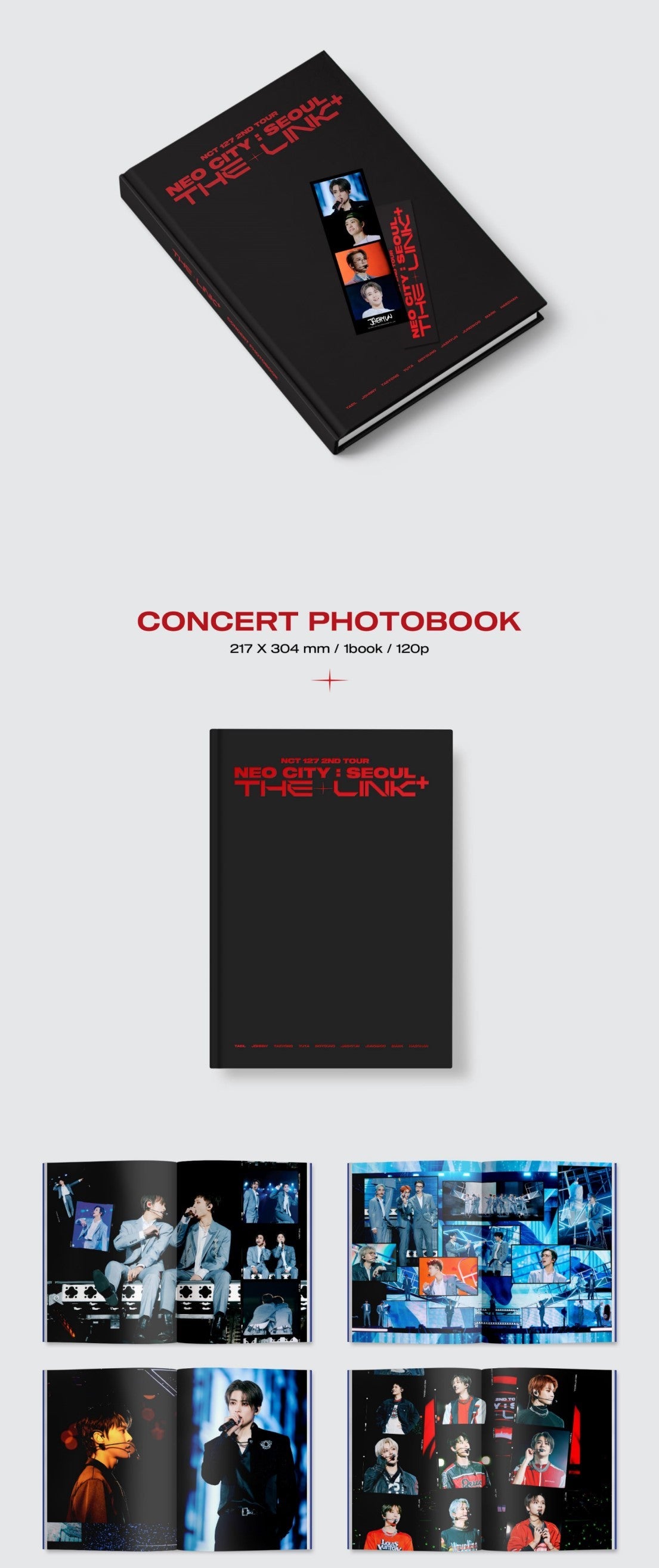 NCT 127 - 2ND TOUR 'NEO CITY : SEOUL - THE LINK+' CONCERT PHOTOBOOK