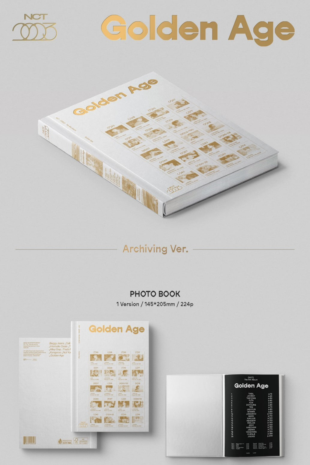 NCT Album Vol. 4 - Golden Age (Archiving Ver.)