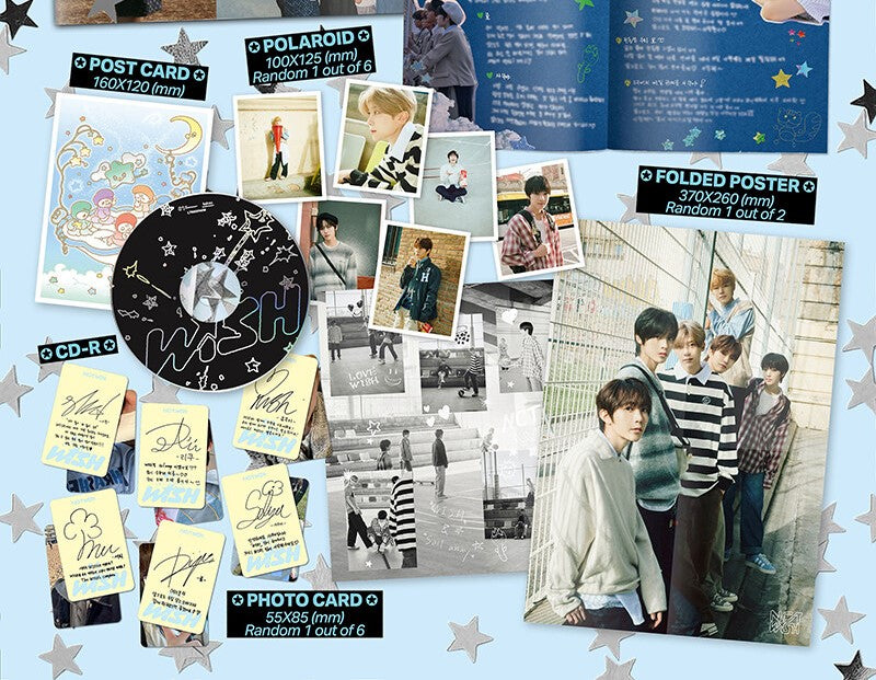 NCT WISH Single Album – WISH (Photobook Ver.)