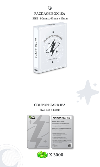 NCT – NCT ZONE COUPON CARD (WHITE ROYAL Ver.)