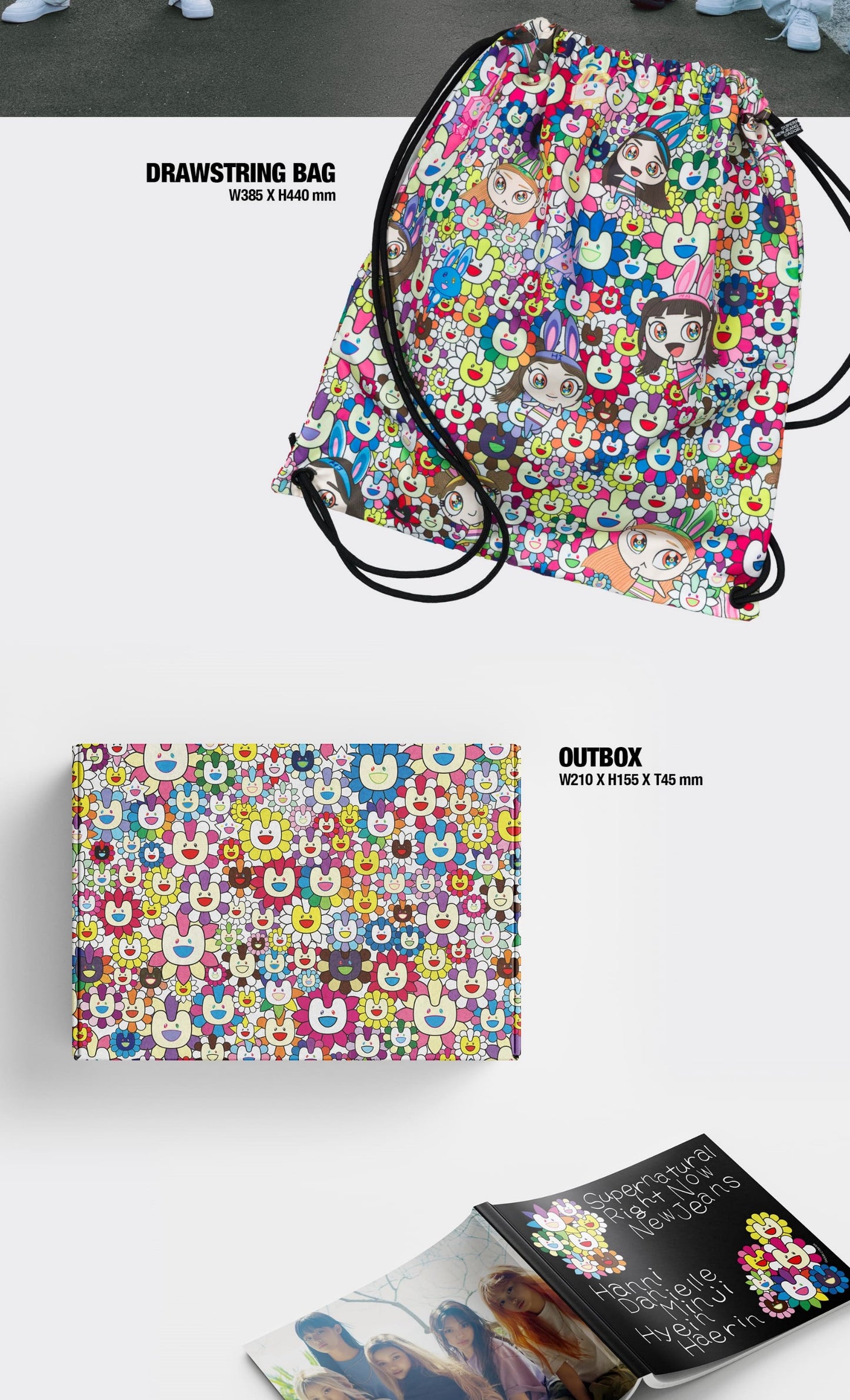 NewJeans – Supernatural (Drawstring Bag Ver.)